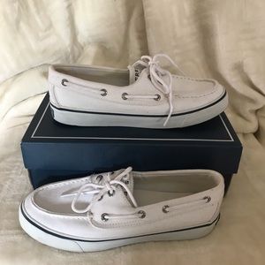 Sperry Top-Sider Biscayne White size 6M
